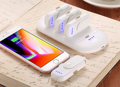 ہٹنے والا مقناطیسی پوگو پن پاور بینک