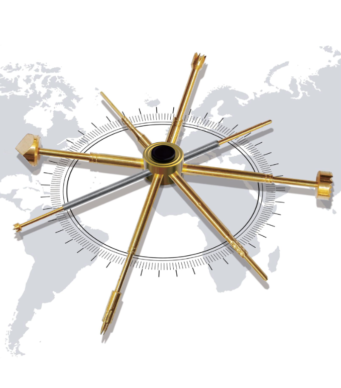 ہائی کرنٹ اسپرنگ سے بھری ہوئی پوگو پن