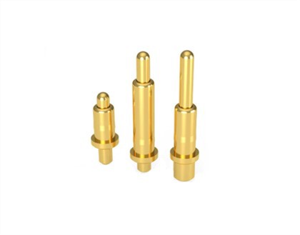 واپس لینے کے قابل اسپرنگ لوڈڈ گولڈ پلیٹڈ پوگو پن