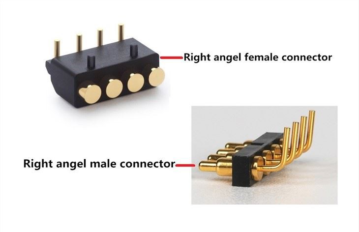 Spring-loaded Pogo Pin Female Connector