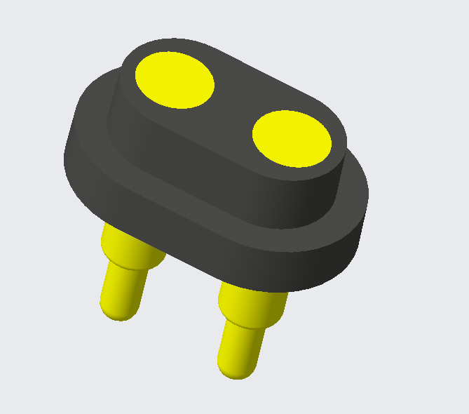 2 پن پنروک پوگو پین کنیکٹر